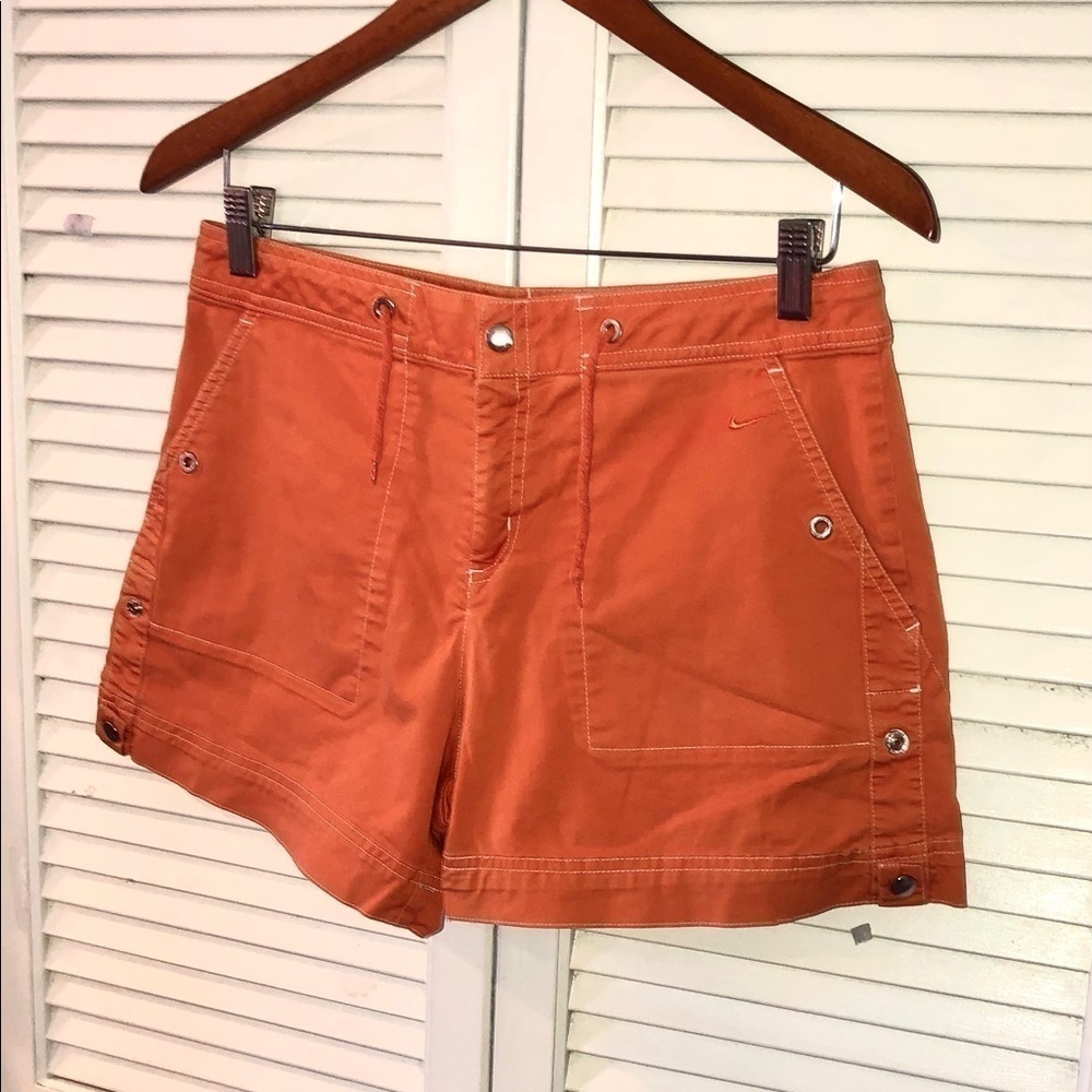 Nike Orange Shorts small - Picture 3 of 11